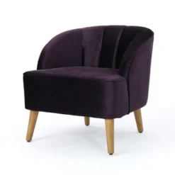 Amaia Modern New Velvet Club Chair - Christopher Knight Home -Furniture Promotion Series GUEST afd18546 0668 4ddf 9251 70eff8684e19
