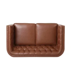 Holasek Contemporary Upholstered Tufted Loveseat - Christopher Knight Home -Furniture Promotion Series GUEST b1279656 242d 46a0 a504 447a879dcb68