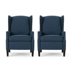 Set Of 2 Wescott Contemporary Fabric Recliners - Christopher Knight Home -Furniture Promotion Series GUEST b1877332 b797 4492 b9b9 c612b3e3d773