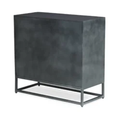 Conley Handcrafted Modern Industrial 2 Door Cabinet Gray/Black - Christopher Knight Home -Furniture Promotion Series GUEST b2335b6b 053c 4352 b66b 8460dab6d62b