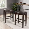 Set Of 2 26" Avondale Backless Counter Height Barstools - Christopher Knight Home