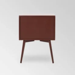 Burnett Mid Century Modern Side Table Brown - Christopher Knight Home -Furniture Promotion Series GUEST b3060870 9d25 445e a333 54aaf48130bb