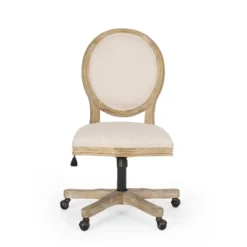 Pishkin French Country Upholstered Swivel Office Chair - Christopher Knight Home -Furniture Promotion Series GUEST b489f60f 07e5 4ae3 bc91 2e1d1c1bee29