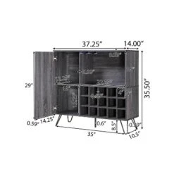 Lochner Mid Century Wine & Bar Cabinet - Christopher Knight Home -Furniture Promotion Series GUEST b559191c 6372 4dd1 814e ff92c0333976
