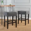 Set Of 2 Portman Backless Counter Height Barstools - Christopher Knight Home