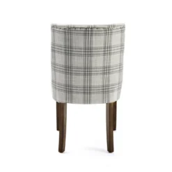 2pk Harman Contemporary Upholstered Plaid Dining Chairs Gray/Light Beige/Brown - Christopher Knight Home -Furniture Promotion Series GUEST b5f04c9f cfeb 4397 bdc8 4a2b3b6ea482