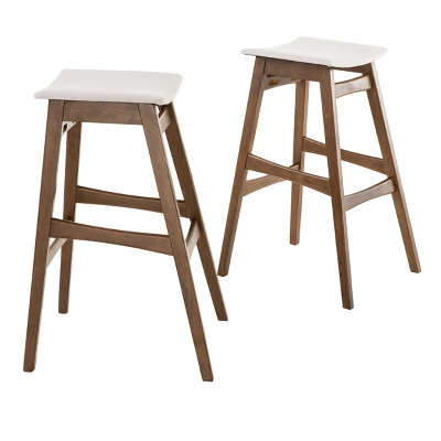 Emmaline 30" Barstool - (Set Of 2) - Christopher Knight Home 7 Emmaline 30" Barstool - (Set Of 2) - Christopher Knight Home - Image 7