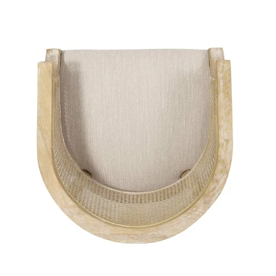 Steinaker French Country Wood And Cane Accent Chair - Christopher Knight Home 3 Steinaker French Country Wood And Cane Accent Chair - Christopher Knight Home - Image 3