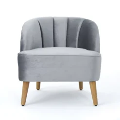 Amaia Modern New Velvet Club Chair - Christopher Knight Home -Furniture Promotion Series GUEST b7ca7d6b 327b 4367 b5d6 c59554de55e2