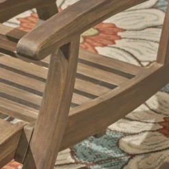 Sunview Acacia Wood Recliner Rocking Chair - Christopher Knight Home -Furniture Promotion Series GUEST ba1180b9 b672 4bba 9075 8285a48851ba