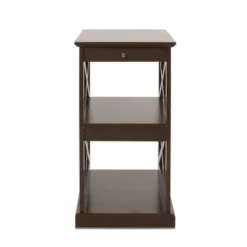 Vernon Contemporary 2 Shelf Side Table Dark Walnut - Christopher Knight Home 12 Vernon Contemporary 2 Shelf Side Table Dark Walnut - Christopher Knight Home -Furniture Promotion Series GUEST ba3904d3 a024 4934 82ab f0fc3ac2b597