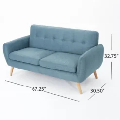 Josephine Mid-Century Modern Petite Sofa - Christopher Knight Home -Furniture Promotion Series GUEST ba9b812f a22d 4816 bb53 1387ec468b2b