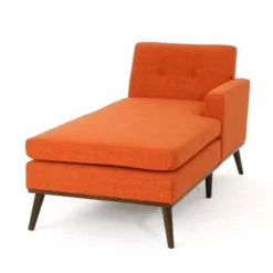 Stormi Mid-Century Modern Fabric Chaise Lounge - Christopher Knight Home -Furniture Promotion Series GUEST bb452e37 1909 419e 9189 24efc2a92cc4