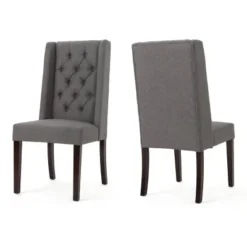 Set Of 2 Blythe Tufted Dining Chairs - Christopher Knight Home -Furniture Promotion Series GUEST bc578a41 adbf 4e74 a2fe e4f62cc086dc