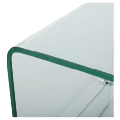 Ramona Console With Shelf TV Stand For TVs Up To 44" Clear - Christopher Knight Home -Furniture Promotion Series GUEST be9a6c18 ee65 44cf 8b00 273919cadff1