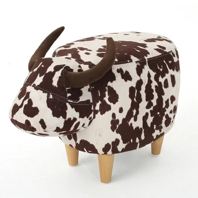 Bessie Cow Ottoman - Christopher Knight Home 5 Bessie Cow Ottoman - Christopher Knight Home - Image 5