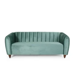 Richland Modern Glam Velvet Channel Stitch 3 Seater Sofa - Christopher Knight Home -Furniture Promotion Series GUEST c28eda81 9826 4fe0 b800 b08e99b74f24