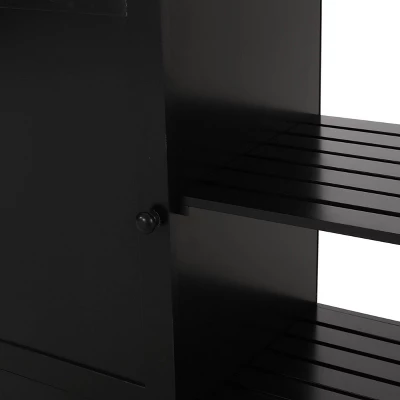 Telfair Kitchen Cart With Wheels - Christopher Knight Home 9 Telfair Kitchen Cart With Wheels - Christopher Knight Home - Image 9