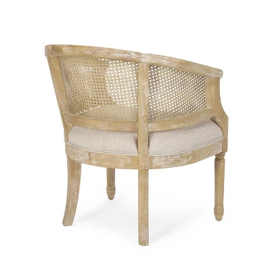 Steinaker French Country Wood And Cane Accent Chair - Christopher Knight Home 1 Steinaker French Country Wood And Cane Accent Chair - Christopher Knight Home