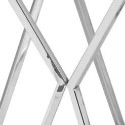 Cowger Rustic Glam Handcrafted Mango Wood Side Table Walnut/Polished Nickel - Christopher Knight Home -Furniture Promotion Series GUEST ca4d2537 db5c 4a53 8287 1517815841d3