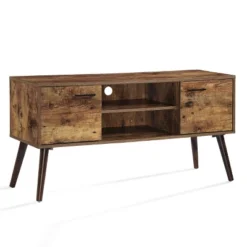 47" Amarah Mid Century Modern Entertainment Center - Christopher Knight Home -Furniture Promotion Series GUEST ca5611ab 8183 43d2 a568 c72200048f7c