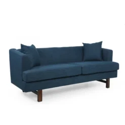 Mableton Mid-Century Modern Upholstered 3 Seater Sofa - Christopher Knight Home -Furniture Promotion Series GUEST cbb25ac6 e31b 493a bf49 c0c6e20baf7f