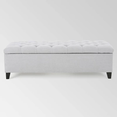 Ottilie Storage Ottoman - Christopher Knight Home 9 Ottilie Storage Ottoman - Christopher Knight Home - Image 9