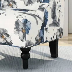 Toddman High-Back Club Chair Floral Print Blue - Christopher Knight Home -Furniture Promotion Series GUEST cc44d999 bce3 48f2 a0ef 1bc5f84d0f79