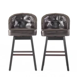 Set Of 2 30.5" Ogden Barstool Brown - Christopher Knight Home 13 Set Of 2 30.5" Ogden Barstool Brown - Christopher Knight Home -Furniture Promotion Series GUEST cf8618db 98f3 4d81 8bd5 aa9c2de9fc48