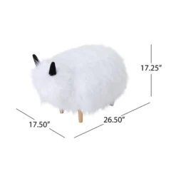 Levi Furry Yak Ottoman - Christopher Knight Home 13 Levi Furry Yak Ottoman - Christopher Knight Home -Furniture Promotion Series GUEST cff58445 f91a 4324 a773 dc3d611540a2