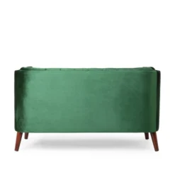 Holasek Contemporary Velvet Upholstered Tufted Loveseat - Christopher Knight Home -Furniture Promotion Series GUEST d2566196 7d86 41c7 9b25 134bf946ad24