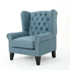 Laird Traditional Winged Accent Chair - Christopher Knight Home 10 Laird Traditional Winged Accent Chair - Christopher Knight Home -Furniture Promotion Series GUEST d262fe90 1565 412e 8724 389bfc05d985
