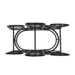 Ferrat Modern Industrial 13 Bottle Tabletop Cactus Wine Rack Black - Christopher Knight Home -Furniture Promotion Series GUEST d468f08a 381b 4138 bd5d 49318391c3f1