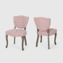 Set Of 2 Crosswind Tufted Dining Chair - Christopher Knight Home -Furniture Promotion Series GUEST d6ee4fa3 14e7 4a71 aa3d c4c559f71c53