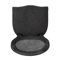 2pk Aquilla French Country Wood And Cane Upholstered Dining Chairs - Christopher Knight Home -Furniture Promotion Series GUEST d750ef0b 3333 4280 827e e6216d844aa8