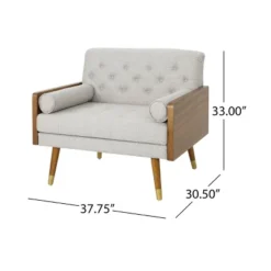 Frankie Mid Century Modern Club Chair - Christopher Knight Home -Furniture Promotion Series GUEST d7d46bc1 c928 4cd1 9803 e5218aba8336