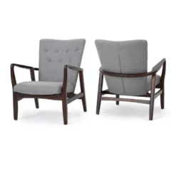 Set Of 2 Becker Upholstered Armchairs - Christopher Knight Home -Furniture Promotion Series GUEST d8a8732b c39a 4137 acc1 7aa4fee7cada