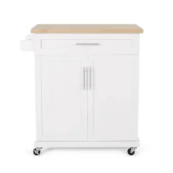 Batavia Contemporary Kitchen Cart With Wheels - Christopher Knight Home 27 Batavia Contemporary Kitchen Cart With Wheels - Christopher Knight Home -Furniture Promotion Series GUEST d9ad4a3f f513 42c2 8abb 8264309c5dca