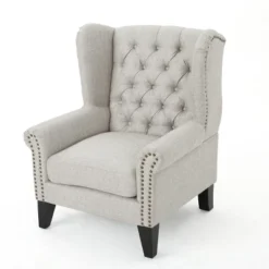 Laird Traditional Winged Accent Chair - Christopher Knight Home 9 Laird Traditional Winged Accent Chair - Christopher Knight Home -Furniture Promotion Series GUEST dafe6dfd 0df4 4107 9aa3 4a81770552c9