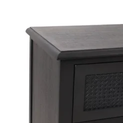 Newell Rustic Acacia Wood And Cane 3 Drawer Dresser Dark Gray - Christopher Knight Home 13 Newell Rustic Acacia Wood And Cane 3 Drawer Dresser Dark Gray - Christopher Knight Home -Furniture Promotion Series GUEST db0b6d2f 793d 4697 b630 02e38bc9b204