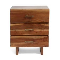 Set Of 2 Terrell Handcrafted Boho Acacia Wood 3 Drawer Nightstands Dark Natural - Christopher Knight Home 11 Set Of 2 Terrell Handcrafted Boho Acacia Wood 3 Drawer Nightstands Dark Natural - Christopher Knight Home -Furniture Promotion Series GUEST db2c8a5f 4ada 496b bdbb 0de2766eb57b