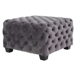 Jaymee New Velvet Ottoman - Christopher Knight Home -Furniture Promotion Series GUEST dc327dab 674e 423f 82f1 cb5ac6f7ab99