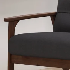 Set Of 2 Duluth Mid-Century Armchairs Black - Christopher Knight Home -Furniture Promotion Series GUEST dc8fc1d9 178f 4690 8809 b4d4334ea1a0