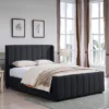 Queen Antoinette Traditional Upholstered Bed - Christopher Knight Home