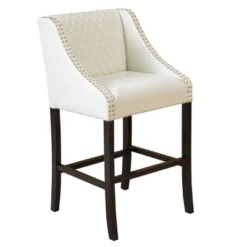 28" Milano Quilted Bonded Leather Barstool - Christopher Knight Home -Furniture Promotion Series GUEST dde150f5 e20a 42f0 9375 dafa8cfcad6c