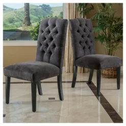 Set Of 2 Crown Top Dining Chairs - Christopher Knight Home -Furniture Promotion Series GUEST de0139e0 9add 4a6b aa44 875e5a9aab3b