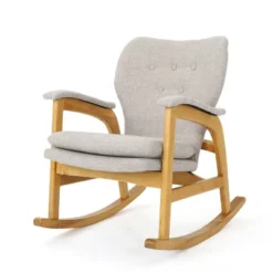 Braant Mid-Century Fabric Rocker - Christopher Knight Home -Furniture Promotion Series GUEST de1c8a36 729c 420e bdc2 74a45ce09666