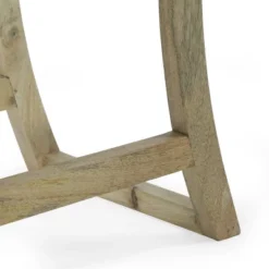 Meagher Rustic Handcrafted Mango Wood Console Table Natural - Christopher Knight Home -Furniture Promotion Series GUEST e05f07a8 766b 4ae7 a60e 21fc209a330a