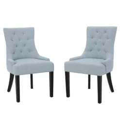 Set Of 2 Hayden Tufted Dining Chairs - Christopher Knight Home -Furniture Promotion Series GUEST e069d58e bd12 44dc 8194 9ffe1fc876c1