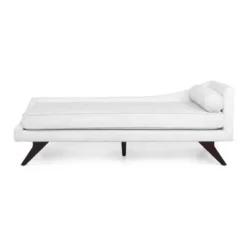 Cagle Mid Century Modern Fabric Chaise Lounge - Christopher Knight Home 21 Cagle Mid Century Modern Fabric Chaise Lounge - Christopher Knight Home -Furniture Promotion Series GUEST e076f768 6653 4641 942f e0b547a93108